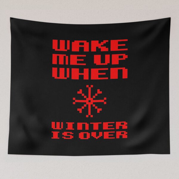 Item preview, Wake me up when winter is over designed and sold by ciaobebo.