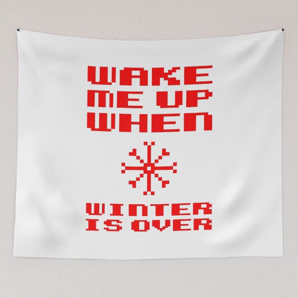 Item preview, Wake me up when winter is over designed and sold by ciaobebo.