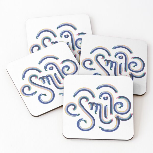 Item preview, "Smile" hand painted art design designed and sold by AznavourByKarin.