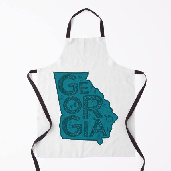 Item preview, Georgia Map Typography Navy designed and sold by HelloGentry.