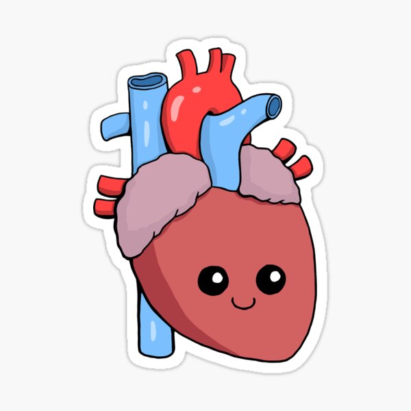 Cute Happy Heart Sticker