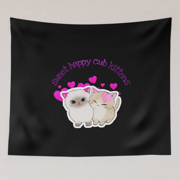 Item preview, SWEET HAPPY CUB KITTENS designed and sold by Tilyasshop.