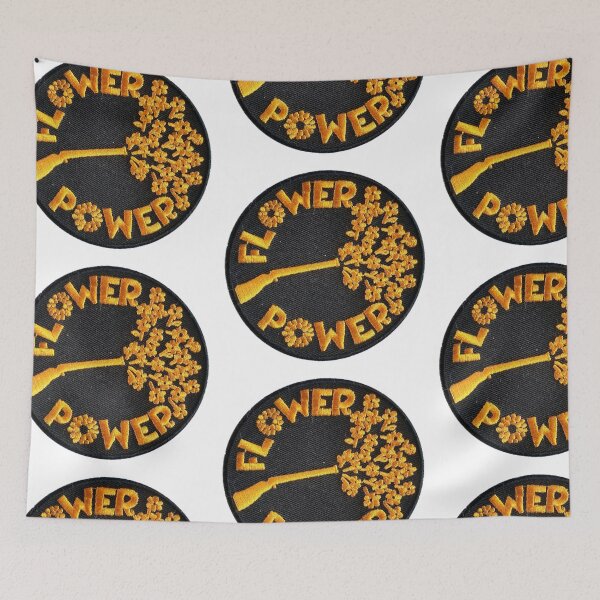 Item preview, Flower Power Sticker designed and sold by designolo.