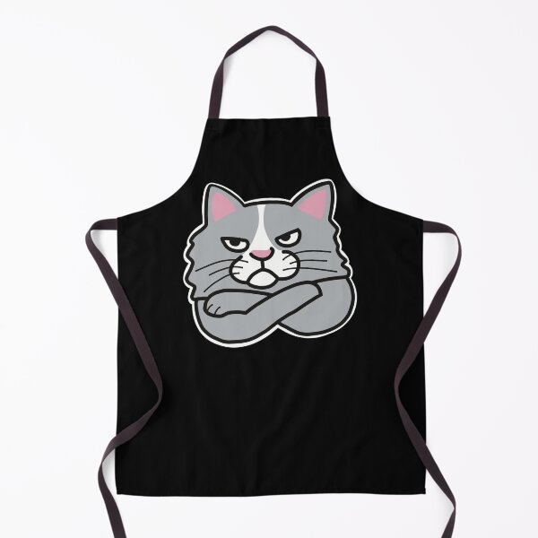 Item preview, Moody Grey Cat designed and sold by Funful.