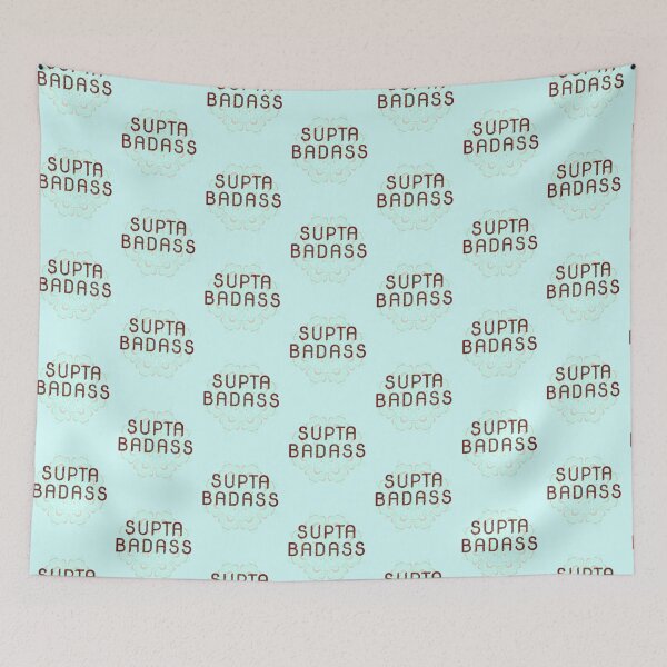 Item preview, Supta Badass, Yoga Attitude, Yoga Quote, Supine, New Year Yoga, Yoga slogan Pack designed and sold by HomeConscious.