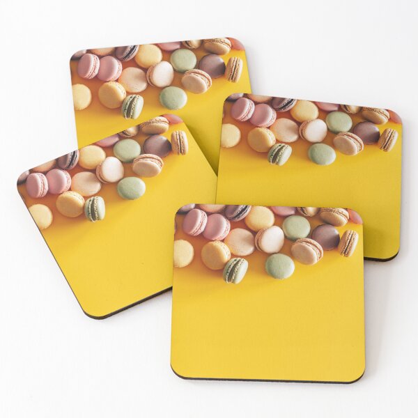 Item preview, Tumbling Macarons Print designed and sold by RocketshSD.