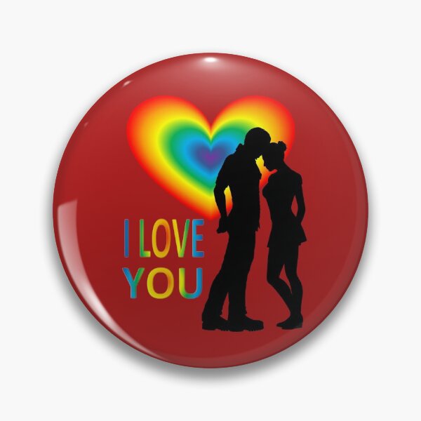 Item preview, I love you, silhouettes of a  beloved pair designed and sold by helenkaiy.