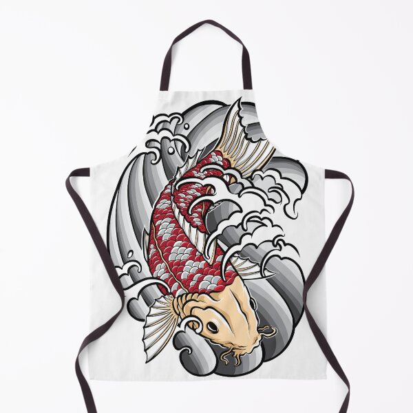Item preview, Japanese Koi Fish Tattoo Art designed and sold by JTS STORE.