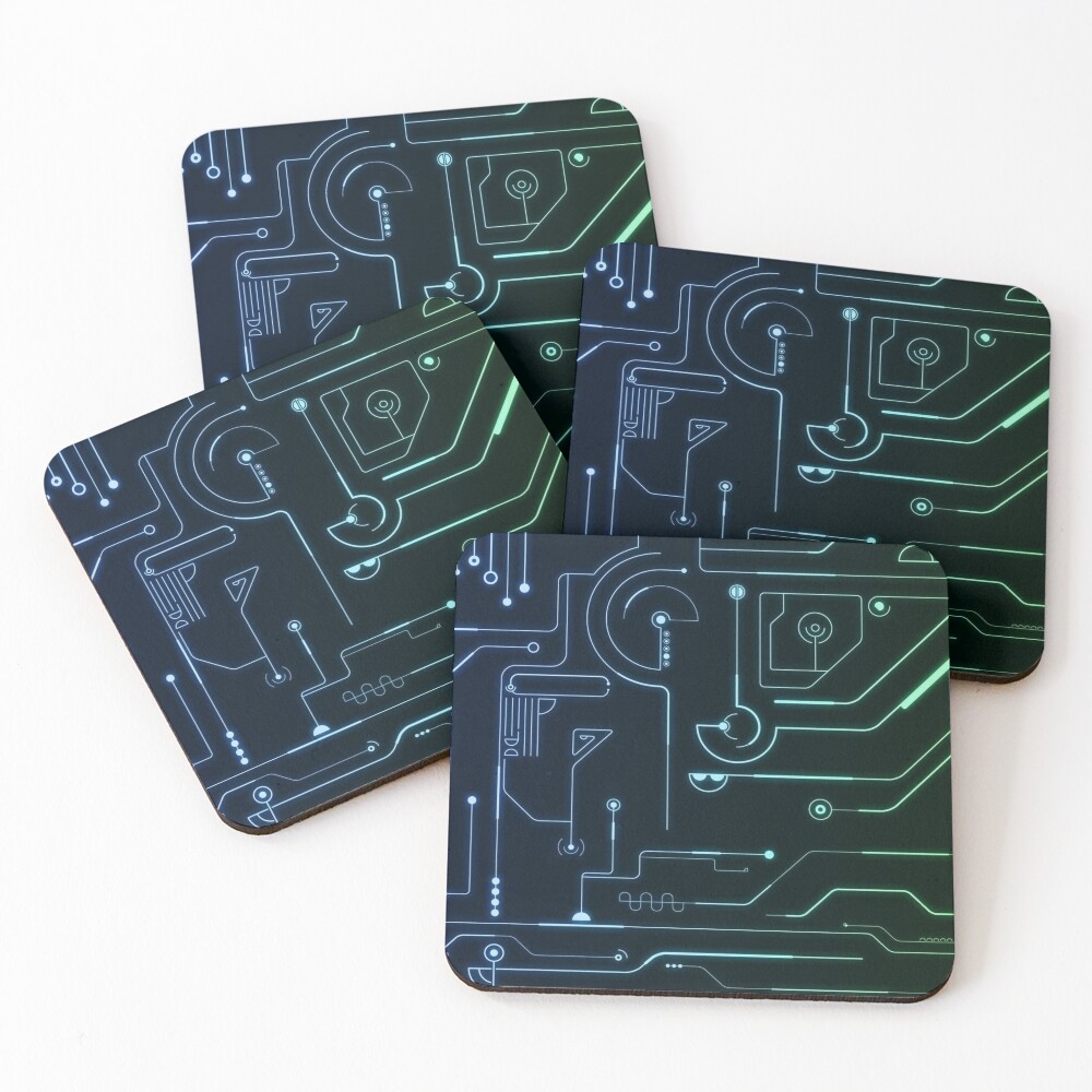 Item preview, Coasters (Set of 4) designed and sold by TugaCreations.