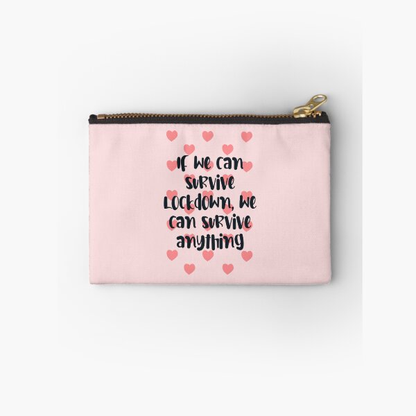 Item preview, If we can survive lockdown we dan survive anything gift for valentine in quarantine designed and sold by JokeGysen.