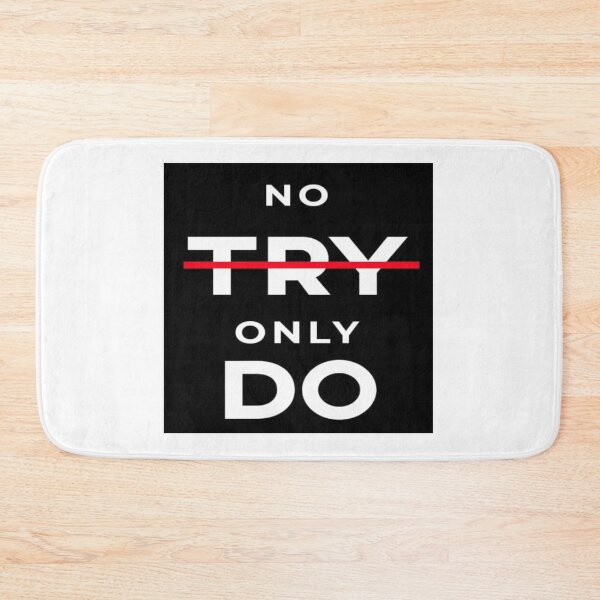 Item preview, No Try only do capital classical t-shirt designed and sold by AuraGraphixCo.