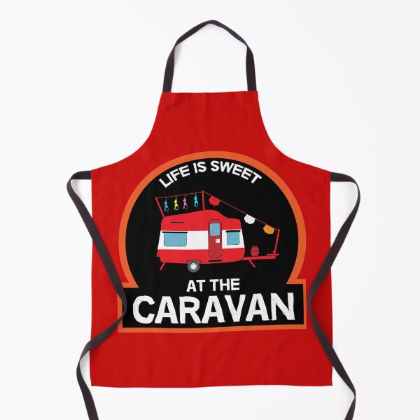 Funny Caravanning- Caravanning - Novelty Caravan Gifts - Best Fun Caravan Camping Apron