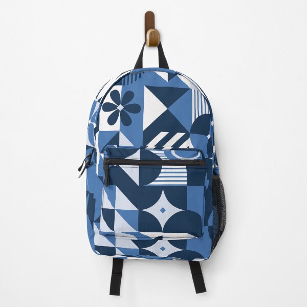 Aperçu de l'œuvre Couleurs bleues Neo Geo créée et vendue par SACollection.