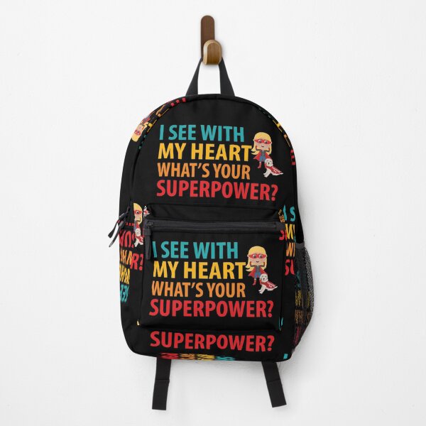 Item preview, I See With My Heart, Whats Your Superpower Cartoon designed and sold by TravelScientist.