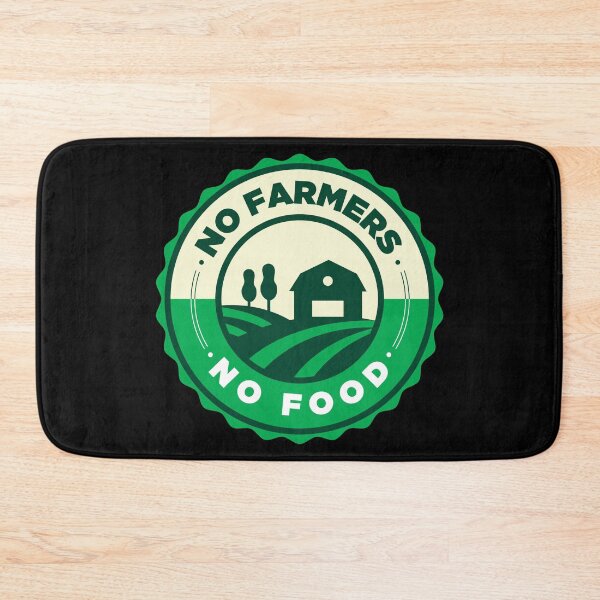 Item preview, No Farmers No Food | Farmers Protest | designed and sold by Minimalwiz.