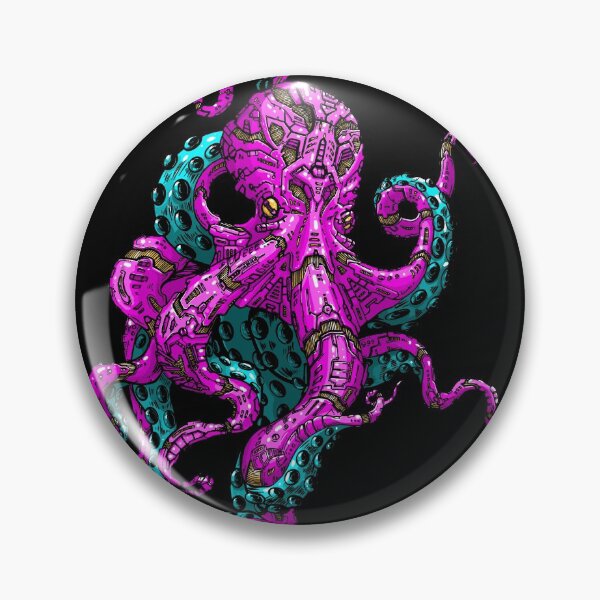 Item preview, Cyberoktopus - welcome to the future matrix color version designed and sold by opticdrift.