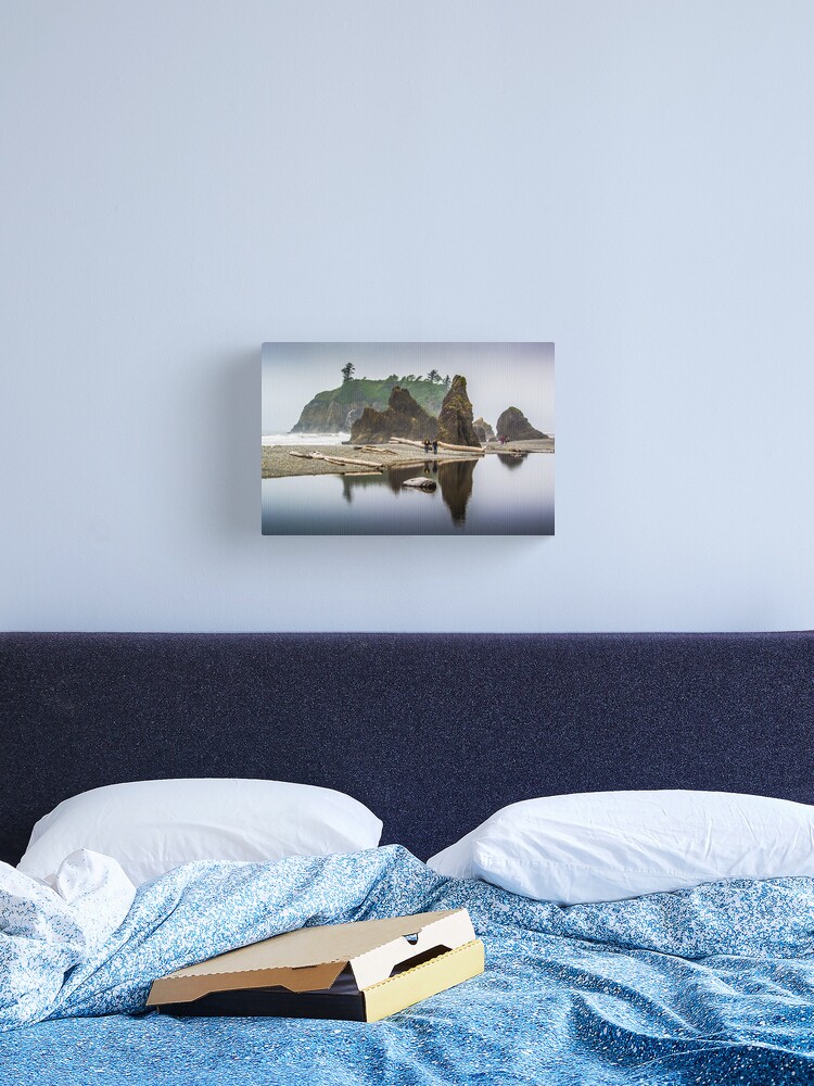 Thumbnail 1 of 3, Canvas Print, Olympic NP Beach 05 21 15 7218 designed and sold by Jerry Walter.