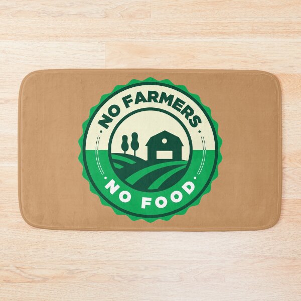 Item preview, No Farmers No Food | Farmers Protest | designed and sold by Minimalwiz.