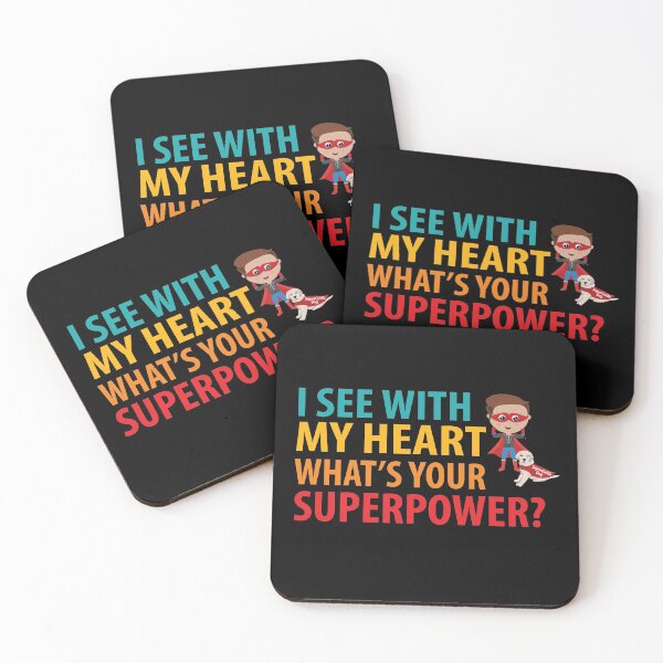 Item preview, I See With My Heart, Whats Your Superpower Cartoon designed and sold by TravelScientist.