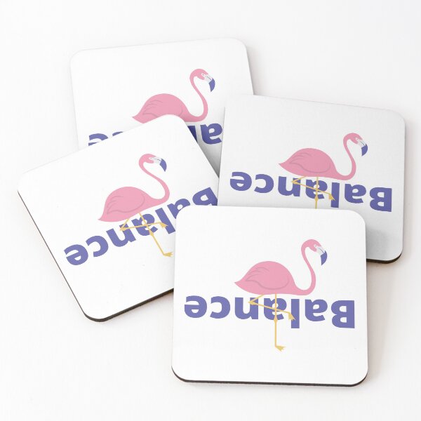 Item preview, Have you got balance in your life? Flamingos do. designed and sold by ApreggioDicho.