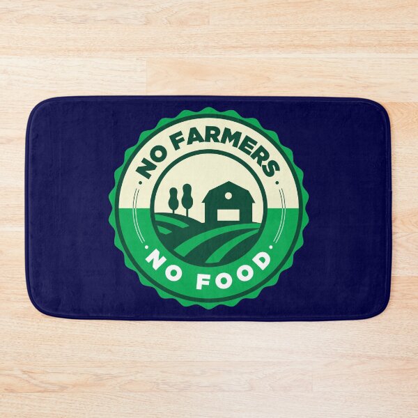 Item preview, No Farmers No Food | Farmers Protest | designed and sold by Minimalwiz.