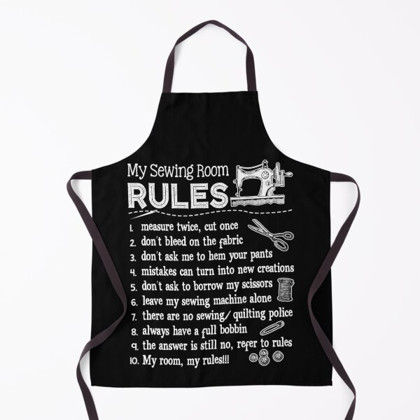 Item preview, My Sewing Room Rules Funny Sewing Machine designed and sold by Charles Brian.
