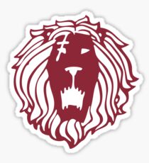 The Seven Deadly Sins - The Lion Sin of Pride (Red) Sticker
