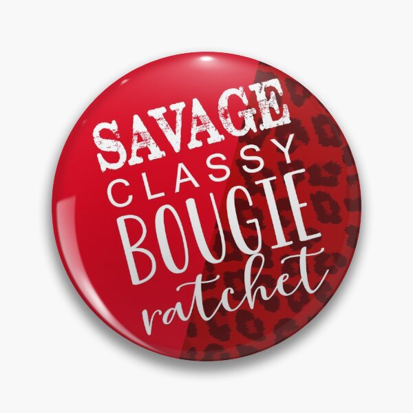 Item preview, Savage Classy Bougie Ratchet Red Leopard designed and sold by WildHoneyDesign.