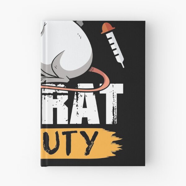 Item preview, Lab Rat on Duty science mice design shirt designed and sold by Grinover.