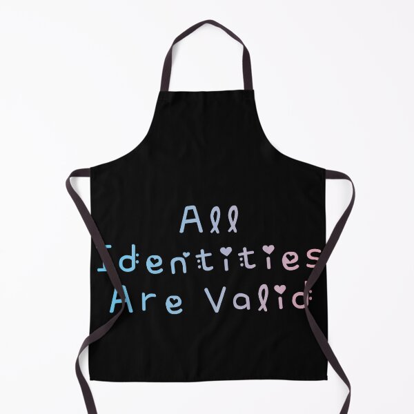 Item preview, All Identities Are Valid Transgender Flag Hippie Text 3 designed and sold by everything4eva.