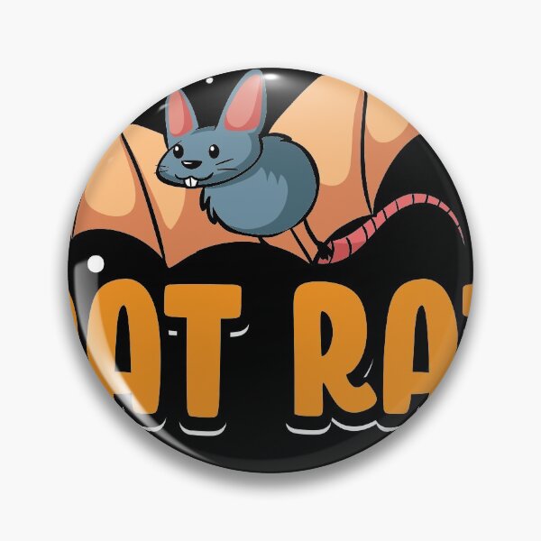 Item preview, Bat Rat cute flying mice shirt design designed and sold by Grinover.