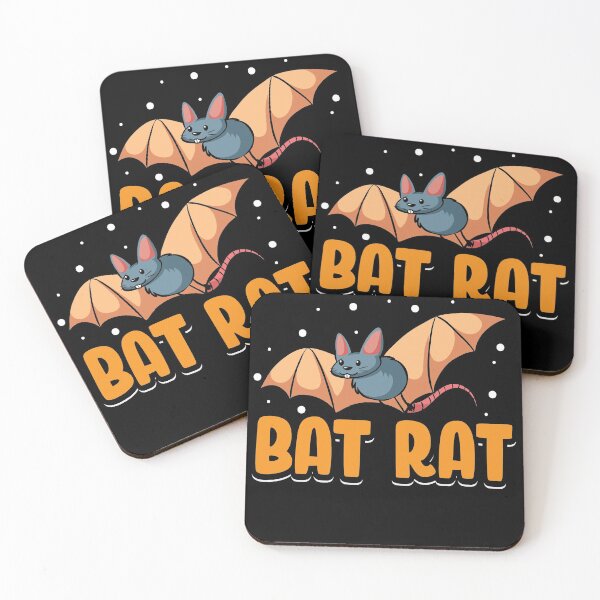 Item preview, Bat Rat cute flying mice shirt design designed and sold by Grinover.