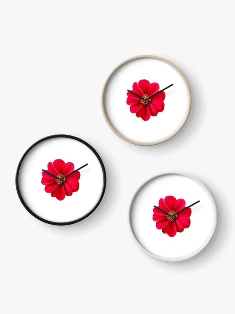 Thumbnail 3 of 4, Clock, Flower designed and sold by Sagar2020.