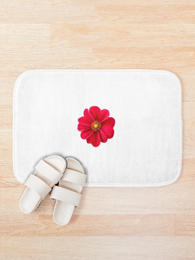 Thumbnail 1 of 6, Bath Mat, Flower designed and sold by Sagar2020.