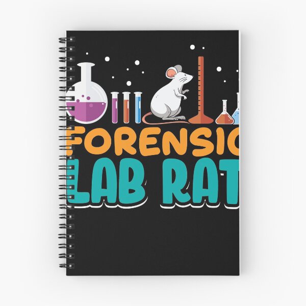 Item preview, Forensic Lab Rat cute science shirt design designed and sold by Grinover.