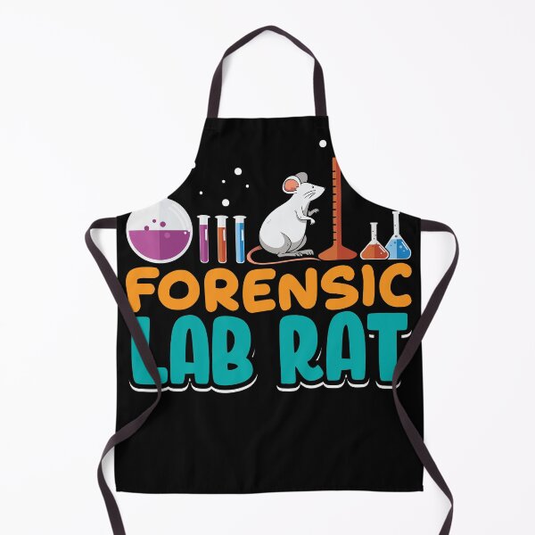 Item preview, Forensic Lab Rat cute science shirt design designed and sold by Grinover.