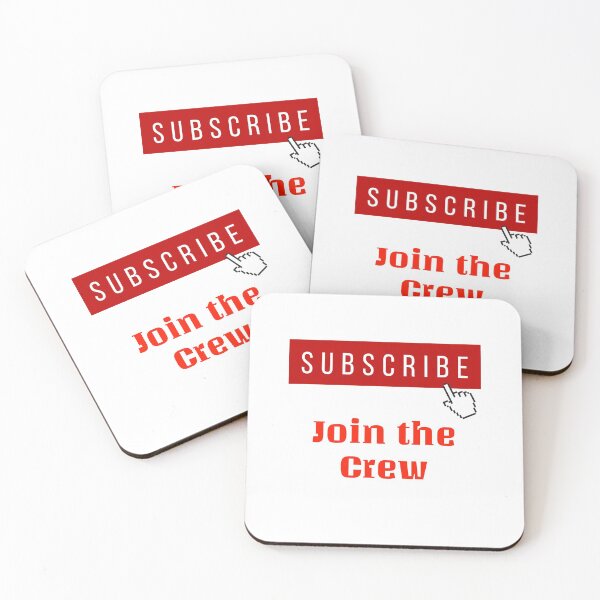 Item preview, Subscribe, Join the crew designed and sold by MonatheExplorer.