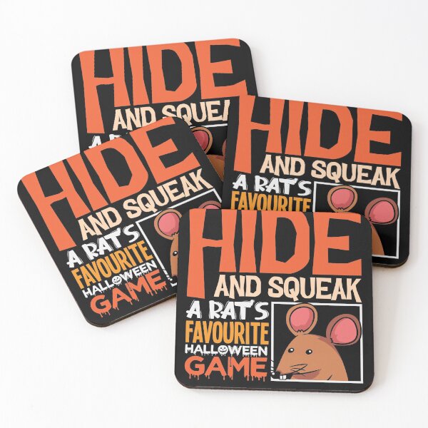 Item preview, Hide and squeak a rats favorite halloween game designed and sold by Grinover.