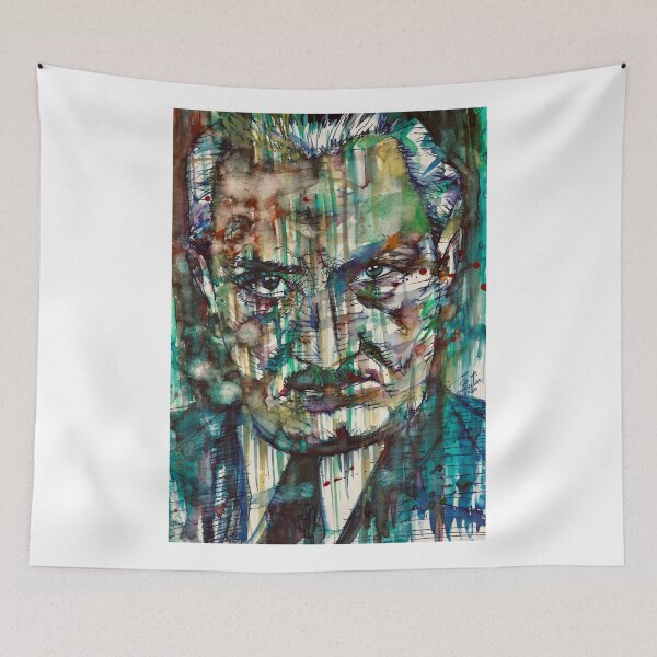 Item preview, MARTIN HEIDEGGER watercolor and ink portrait.2 designed and sold by lautir.