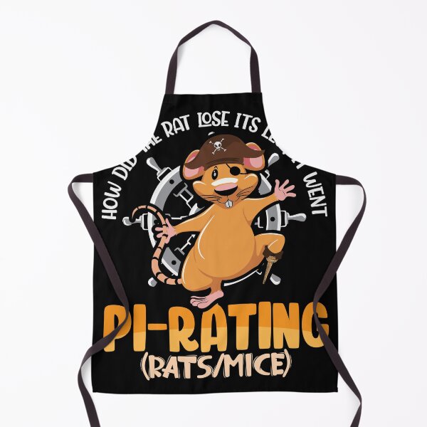 Item preview, Rat sea pirate mice joke shirt design designed and sold by Grinover.