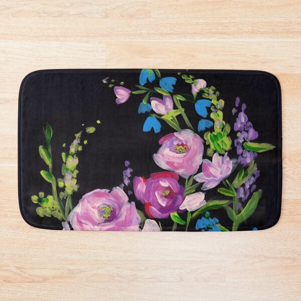 Item preview, Ranunculus & Hyacinth blooming flowers  designed and sold by SelinaFloca.