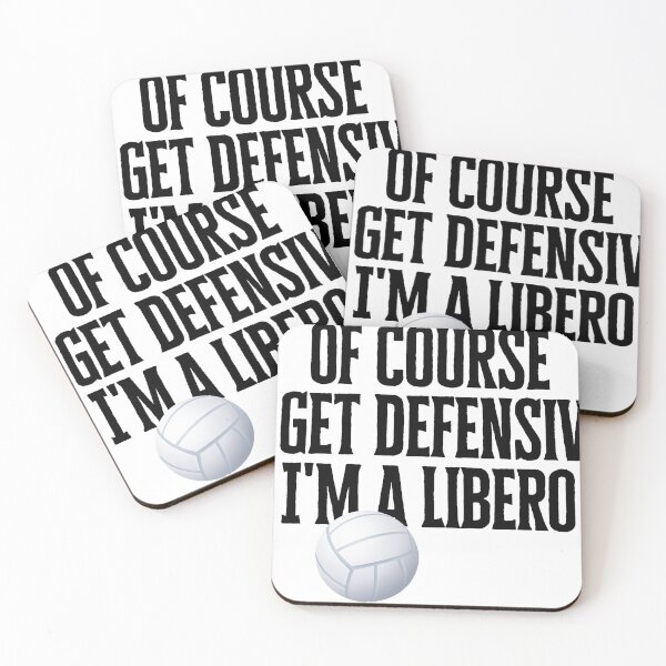 Item preview, Of course I get defensive I'm a libero Unisex T-shirt designed and sold by CephasWorldShop.