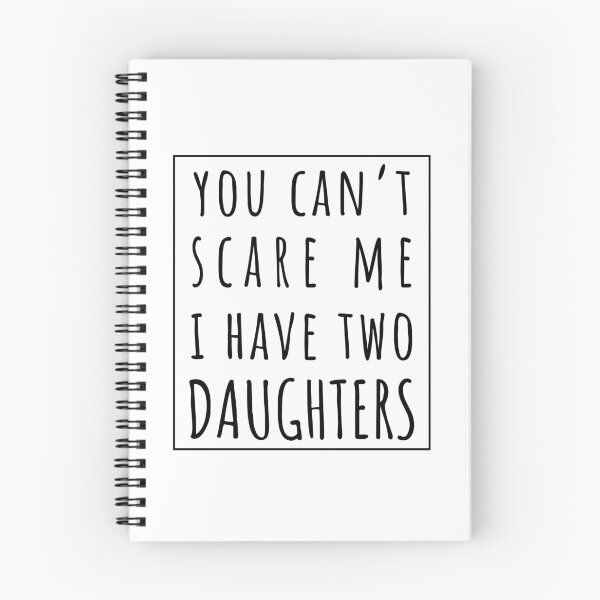 Item preview, You Can't Scare Me I Have Two Daughters. | Perfect Funny Gift for Dad Mom vintage. designed and sold by Van-Tees.