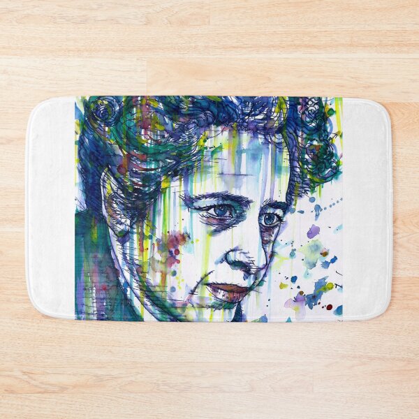 Item preview, HANNAH ARENDT watercolor and ink portrait designed and sold by lautir.