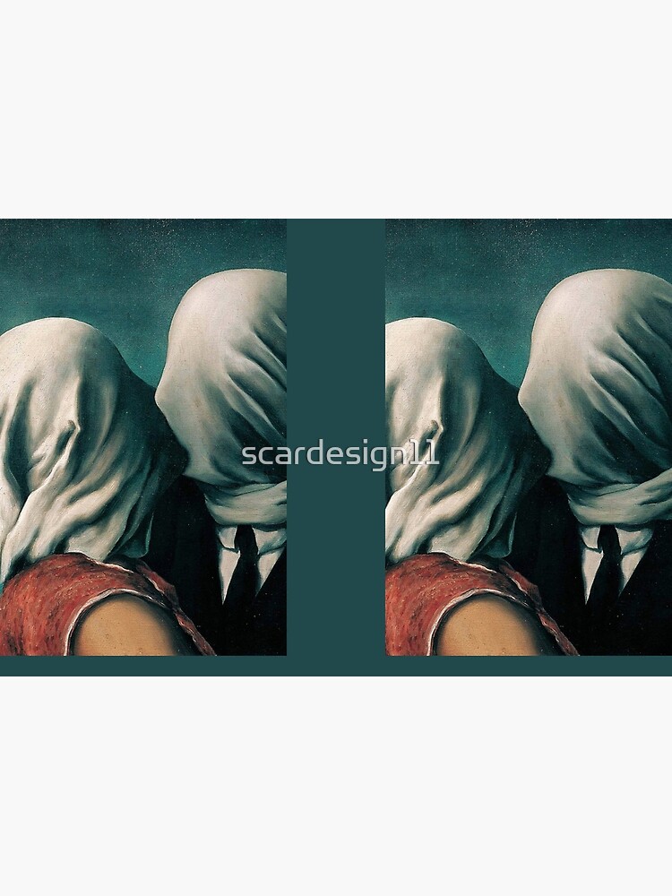 Rene Magritte The Lovers by scardesign11