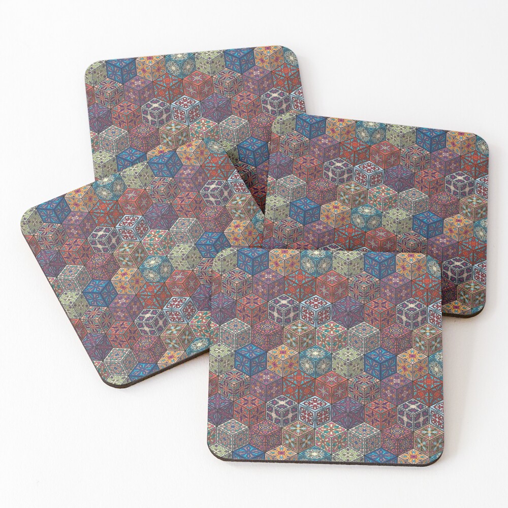 Item preview, Coasters (Set of 4) designed and sold by tridentfoundry.
