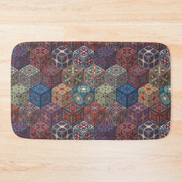 Item preview, Colorful Geometric Mandala Pattern designed and sold by tridentfoundry.