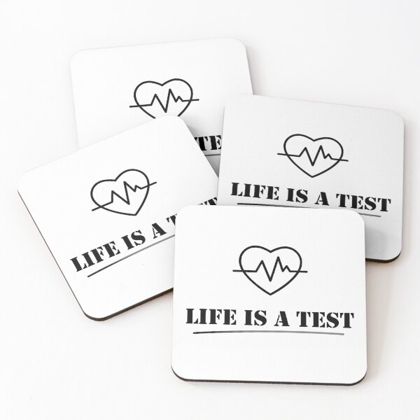Item preview, life is a test designed and sold by SSAbrand.
