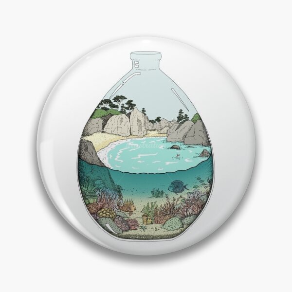 Item preview, A bottled up beach designed and sold by Jax da Costa.