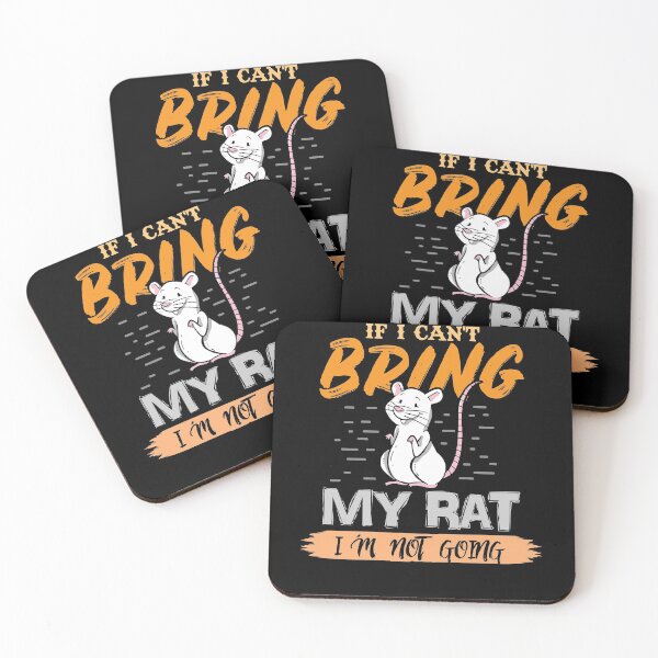 Item preview, If i cant bring my rat im not going mice shirt designed and sold by Grinover.
